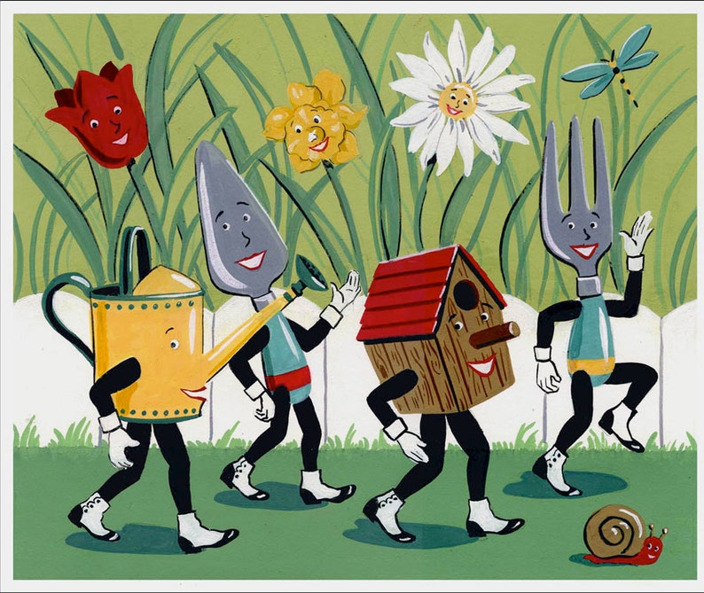 Retro Kitchen Print Vintage Kitchen Print Breakfast Print Etsy UK