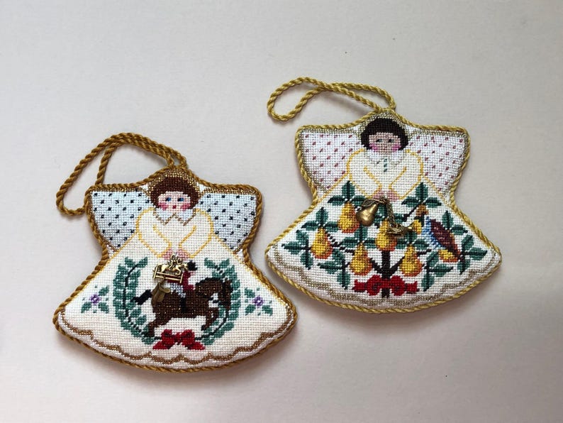 Needlepoint Ornament Finishing Service and Cross-stitch Finishing with Fast Turnaround - All Hand Stitching image 8