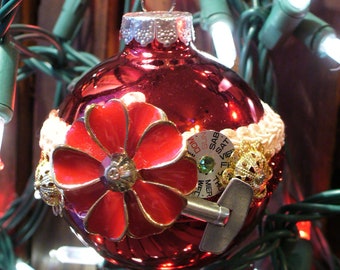 Steampunk Christmas Ornament