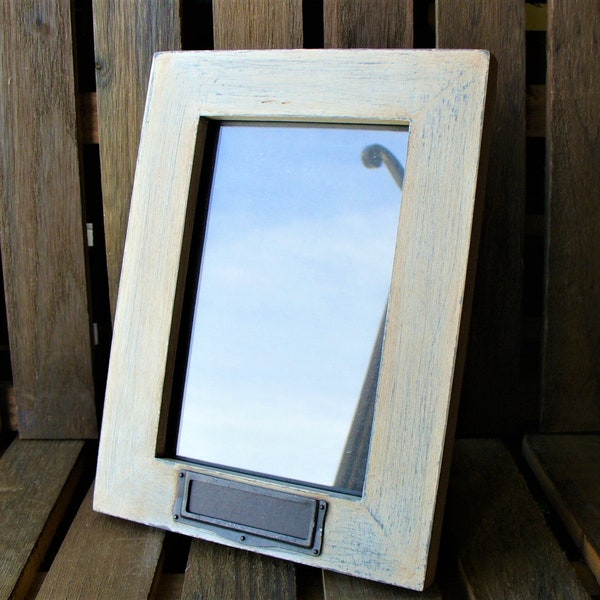 Upcycled Farmhouse Shabby Chic Picture Frame