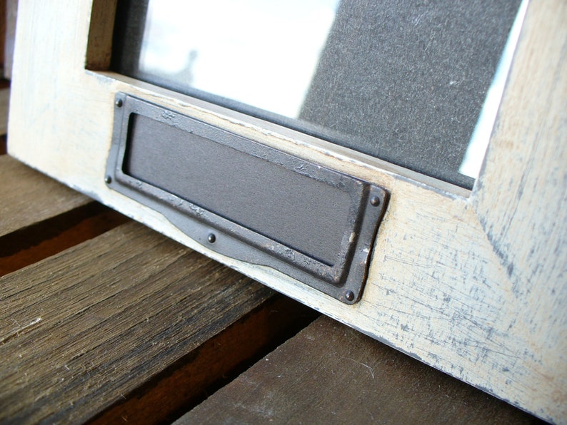 Upcycled Farmhouse Shabby Chic Picture Frame