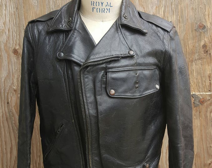 CLASSIC 1950's BUCO Leather Jacket // Horsehide // Made in USA ...