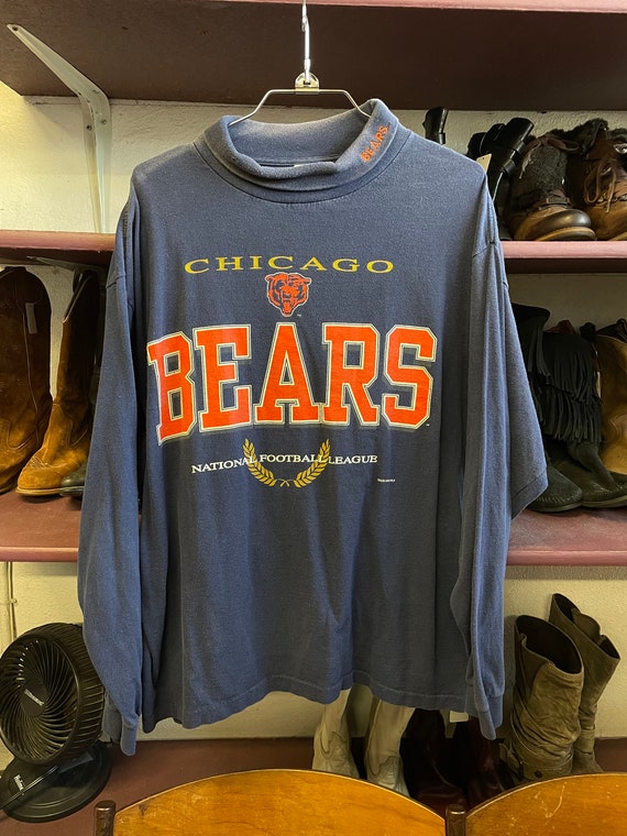 1990s Chicago Bears Turtleneck Sweater / Sweatshir