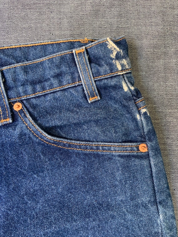 1970s Orange Tab Levis 517 - image 6