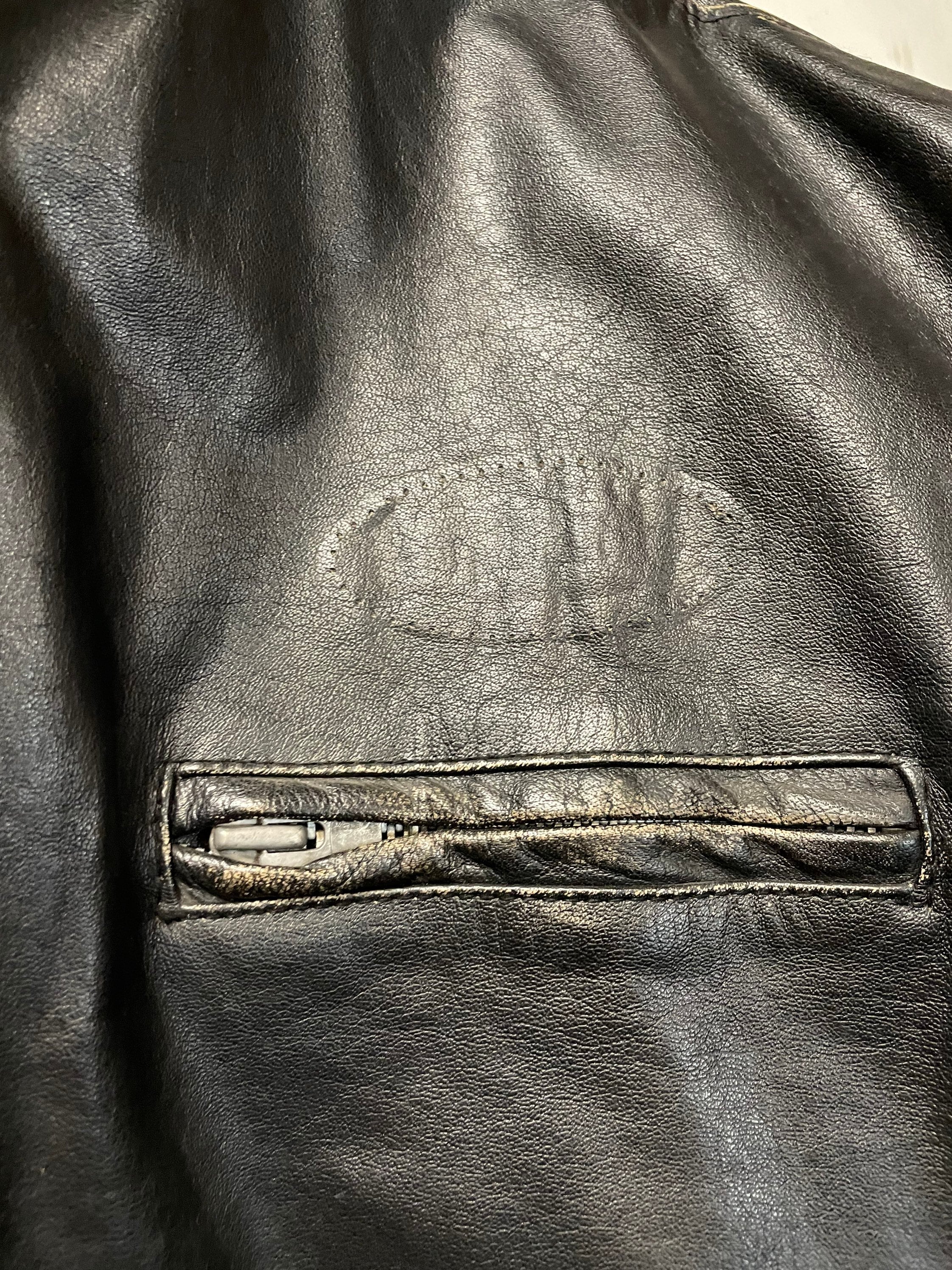 Mens Von Dutch Cafe Racer Leather Jacket - Etsy