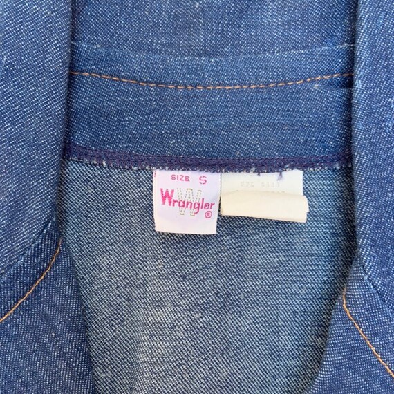 1970s Dead-Stock Wrangler Denim Blazer - image 3