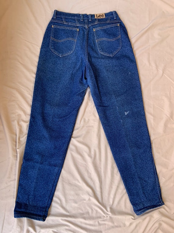 1980s Woman’s Lee’s High Waist Rider Jeans - image 2