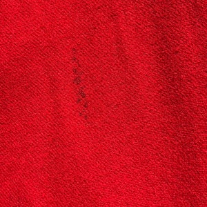 1940s Red Wool Robe/coat With Leopard Velvet Details - Etsy