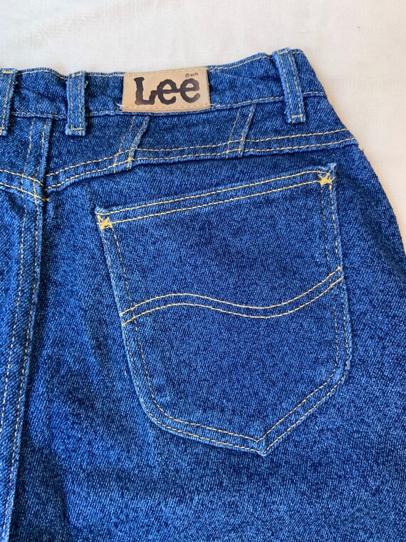 1980s Woman’s Lee’s High Waist Rider Jeans - image 6