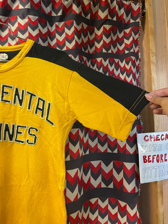 1960s Vintage Jersey Continental Airlines Gem