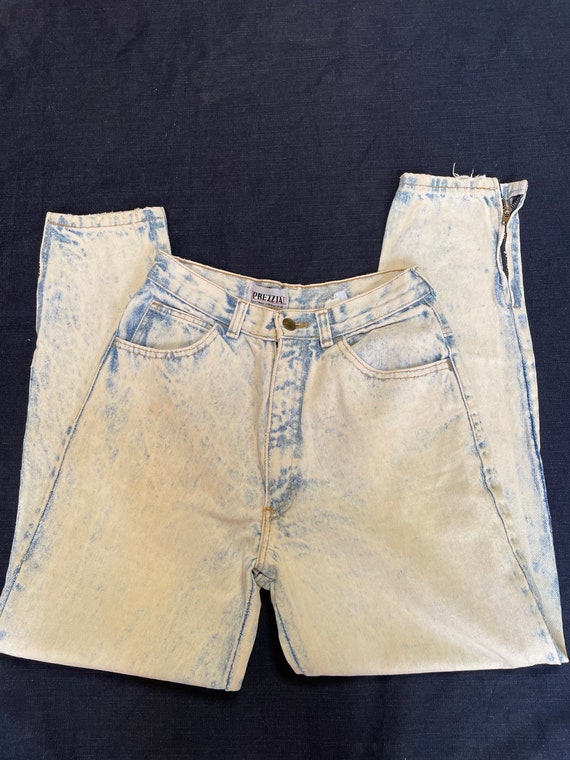 80s Acid Wash Jeans - image 2