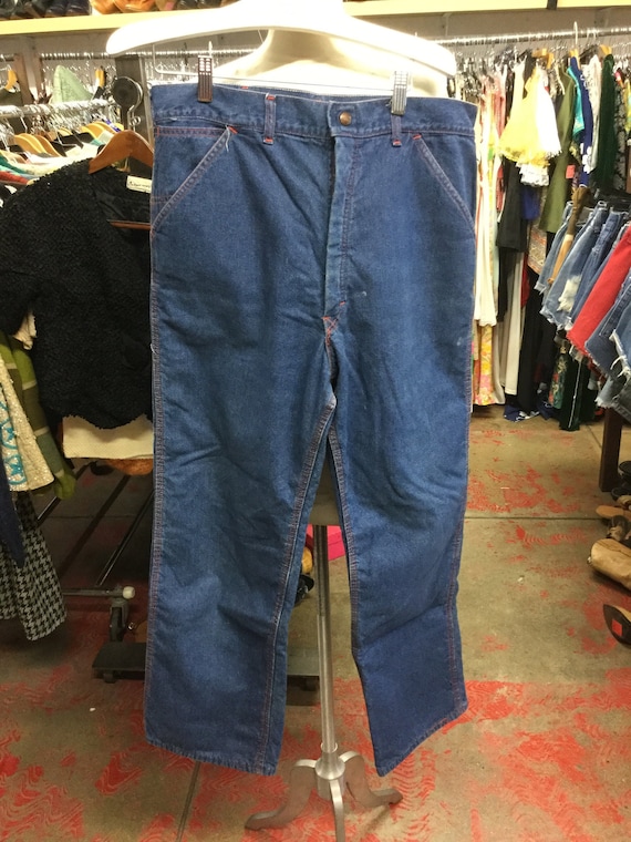 Montgomery Ward Insulated Jeans waist 34 - image 1