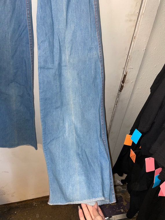 1970s Faded Glory Bell Bottom Jeans - image 4