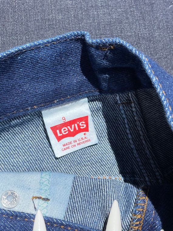 Womans 70s Deadstock Tapered Levis - image 5