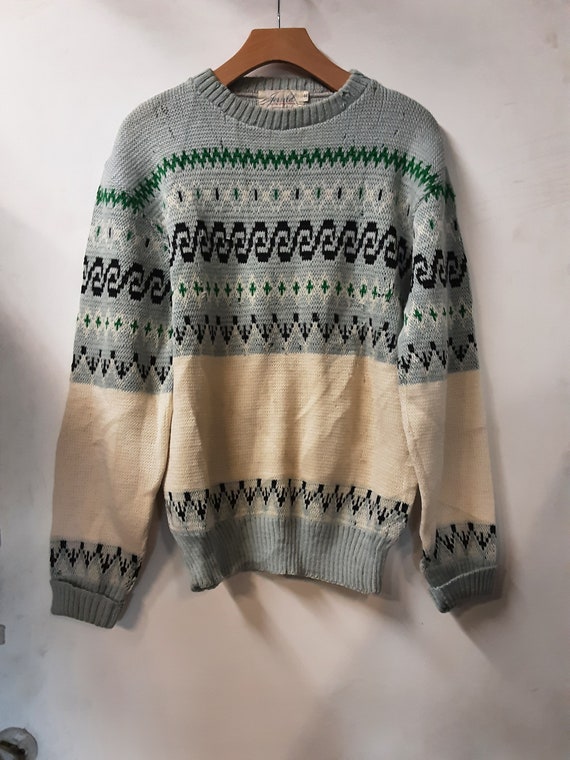 1950s Wool Ski Sweater