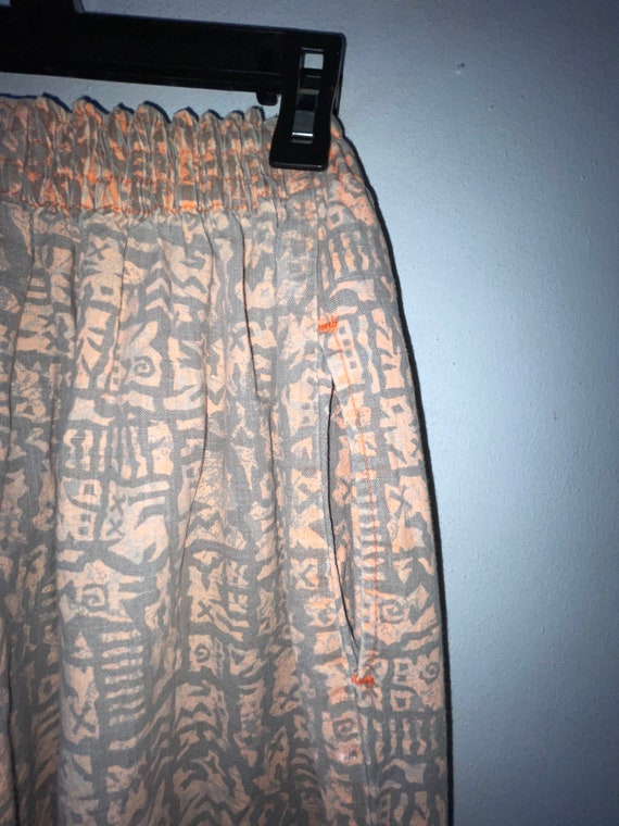 80s Orange Jams Style Pants - image 2