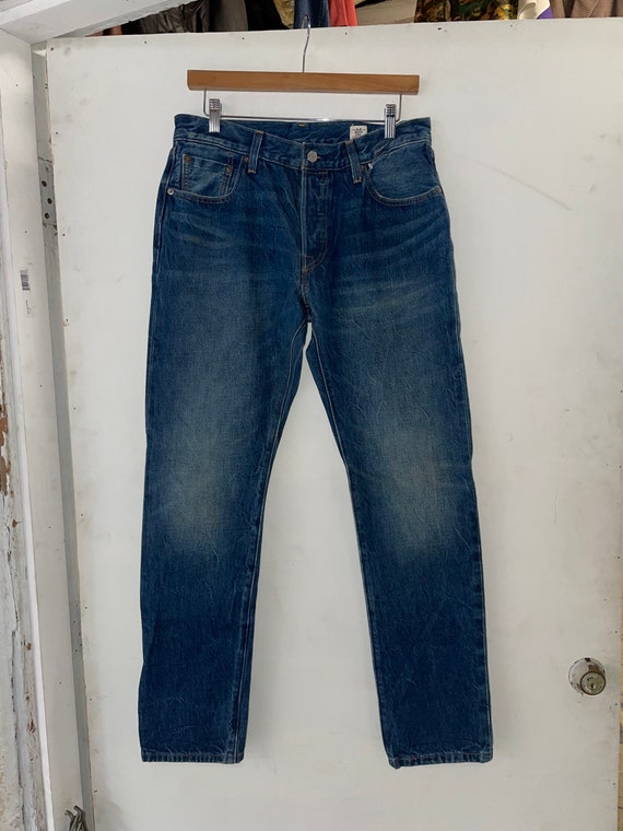 Mens 501 White Oak Cone Denim Jeans -  UK