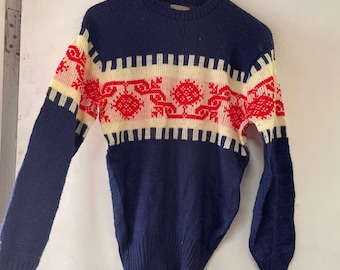 1950年代/40年代ウールスキーセーター - Etsy 日本