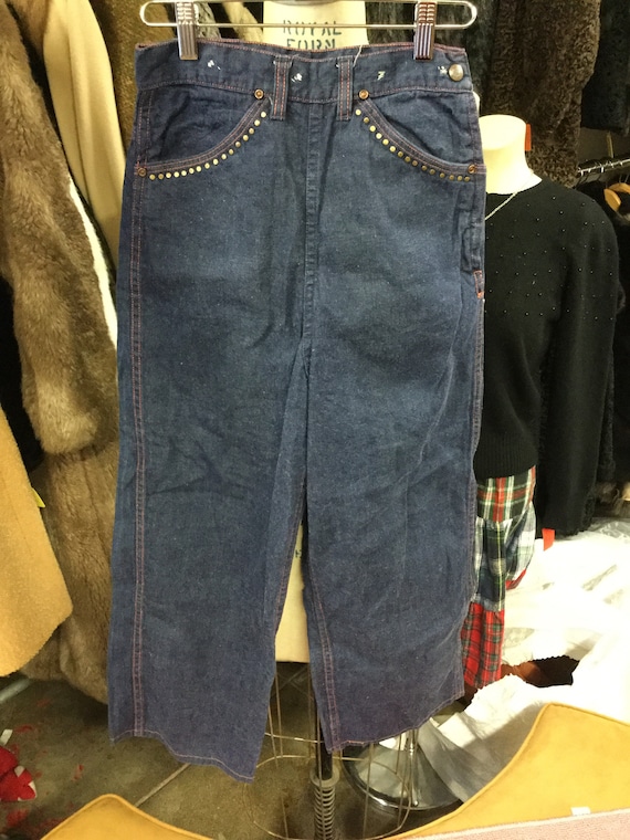 Ranch Craft Blue Jeans With Side Zipper