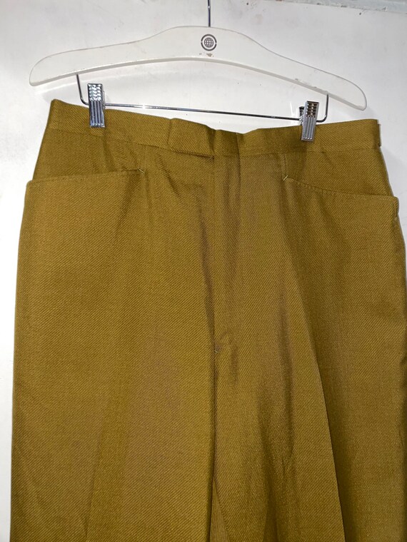 Vintage Olive Green Trousers - W30 L30 main image 1