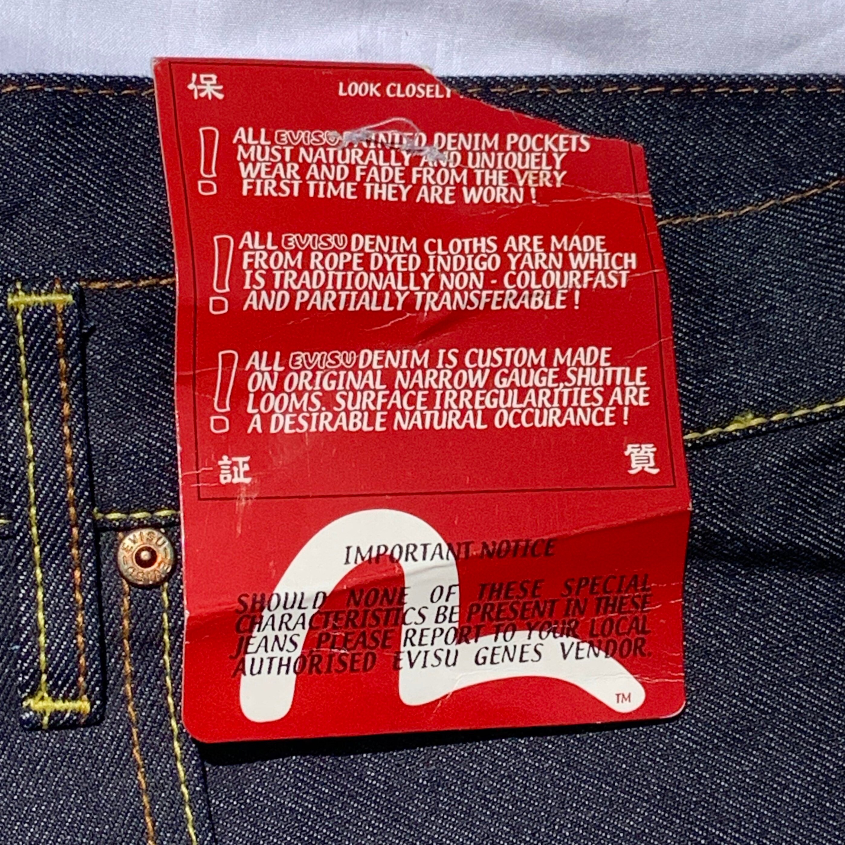 1990s Evisu Jeans - Etsy