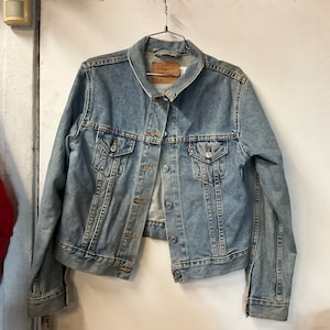 1980s Light Wash Levi’s Strauss Denim Jacket