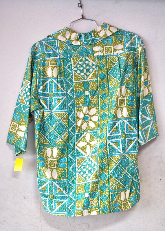 1960’s Tiki Hawaiian Pullover - image 4