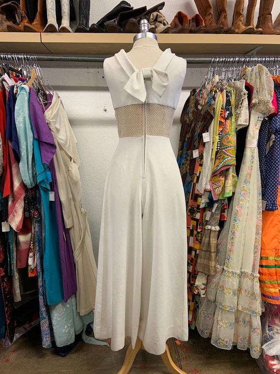 1970s Off White Scandal Jumpsuit - image 2