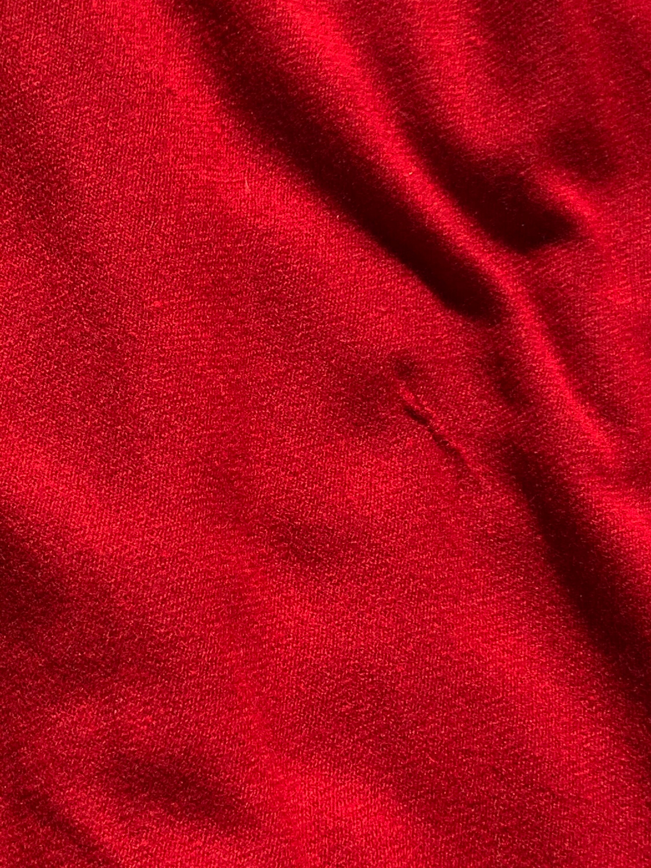 1940s Red Wool Robe/coat With Leopard Velvet Details - Etsy