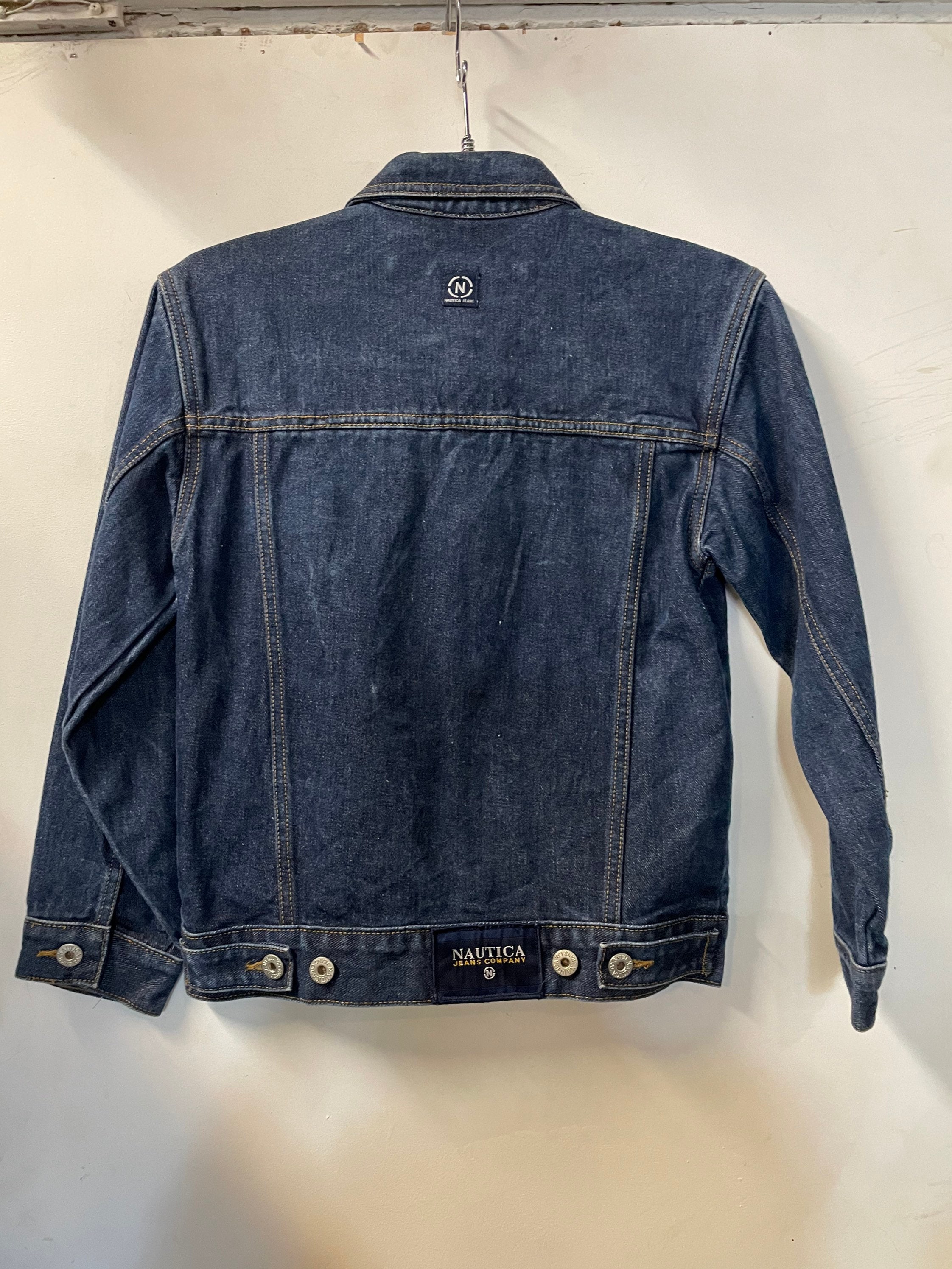 1990s / Y2K Nautica Dark Wash Denim Jacket - Etsy 1990s / Y2K Nautica Dark Wash Denim Jacket - Etsy