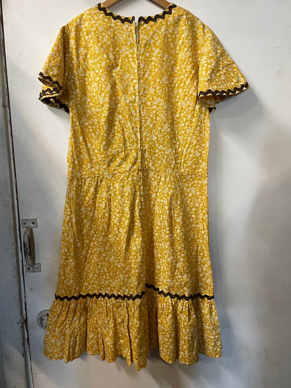 1950s yellow Square Dancing Dress - image 5