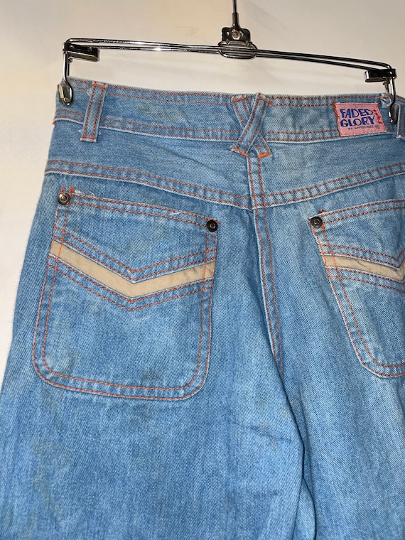 1970s Faded Glory Bell Bottom Jeans - image 5