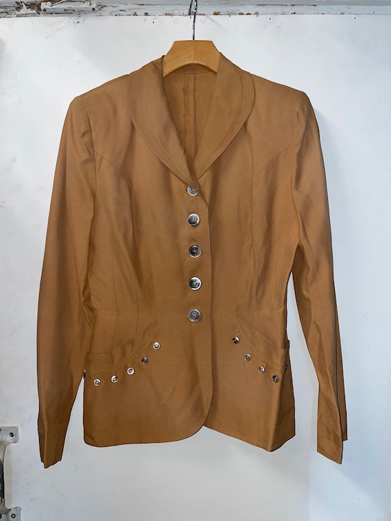 1940s Acetate Lightweight Womens Blazer