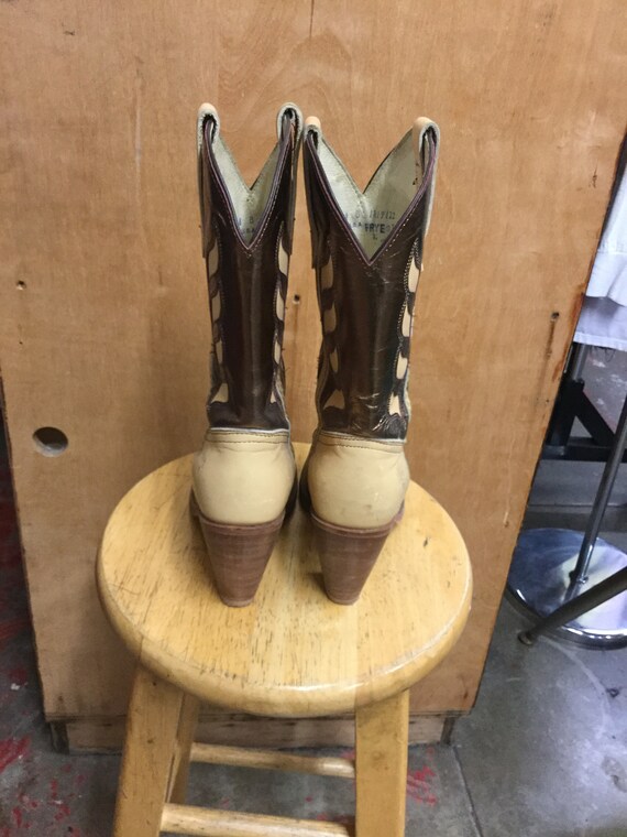 FRYE Women’s Bronze Cowboy Boots - image 3