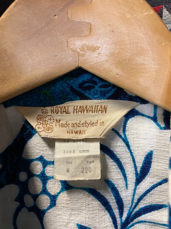 1960s “Royal Hawaiian” Bark Cloth Tiki  Hawaiian … - image 3
