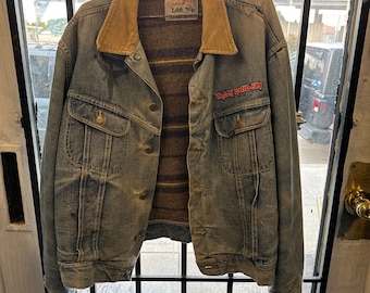 1970s Vintage Lee Storm Rider Denim Jacket - Etsy