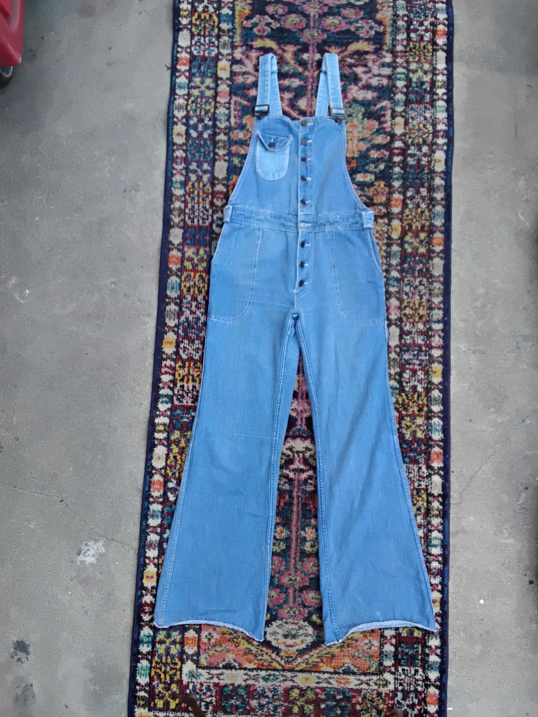 Vintage 70s Cotton Overalls - Etsy