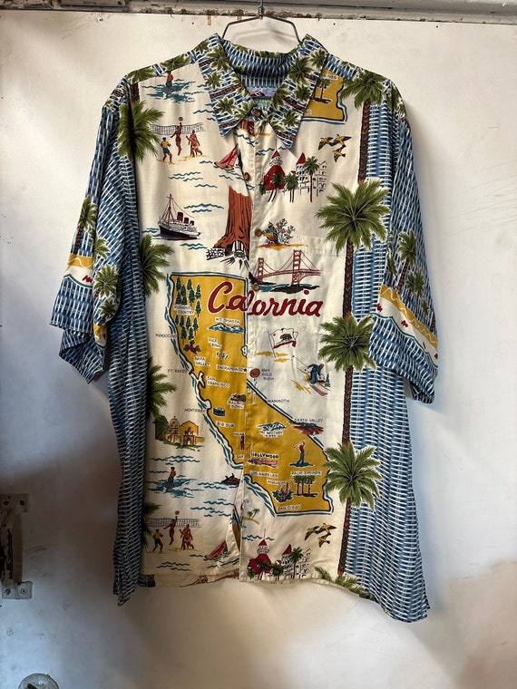 1990s Men’s Reyn Spooner California Shirt XL
