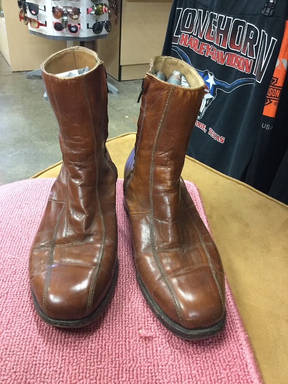 Florsheim 6 1/2 Mens Brown Ankle Boots