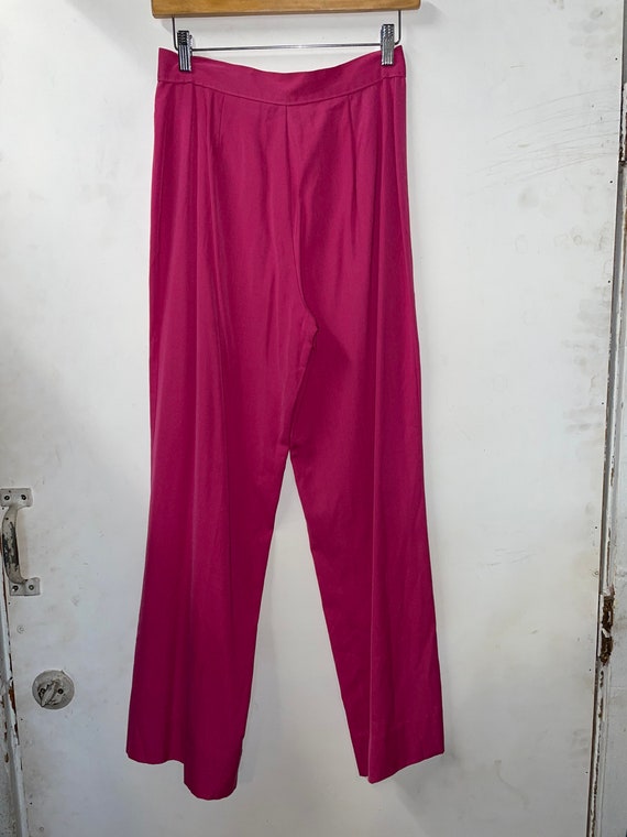 1960s Hot Pink Pant Suit - image 9