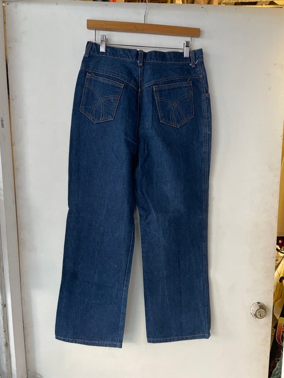 1980s Straight Denim Jeans - image 4