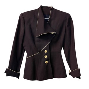 1940s Women’s Asymmetrical Blazer