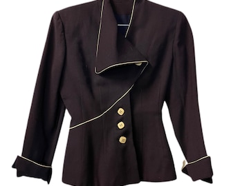 1940s Women’s Asymmetrical Blazer