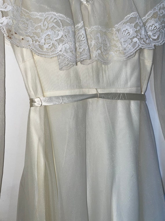 1970s Gunne Sax Style Wedding dress - image 5