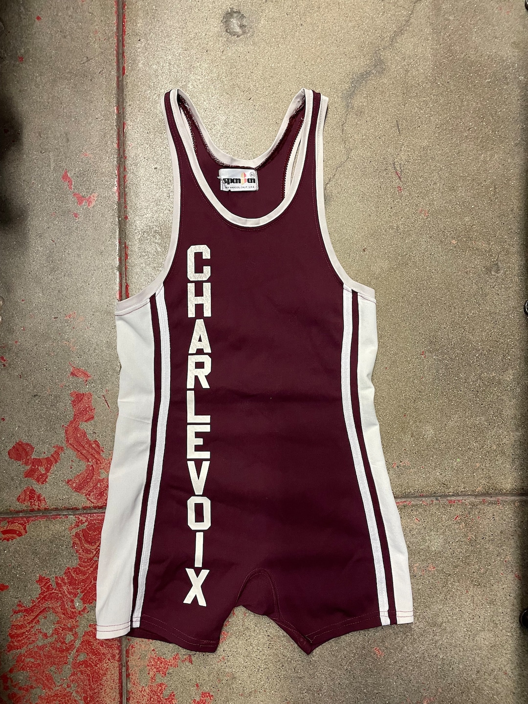 1980s Wrestling Unitard / Uniform Etsy