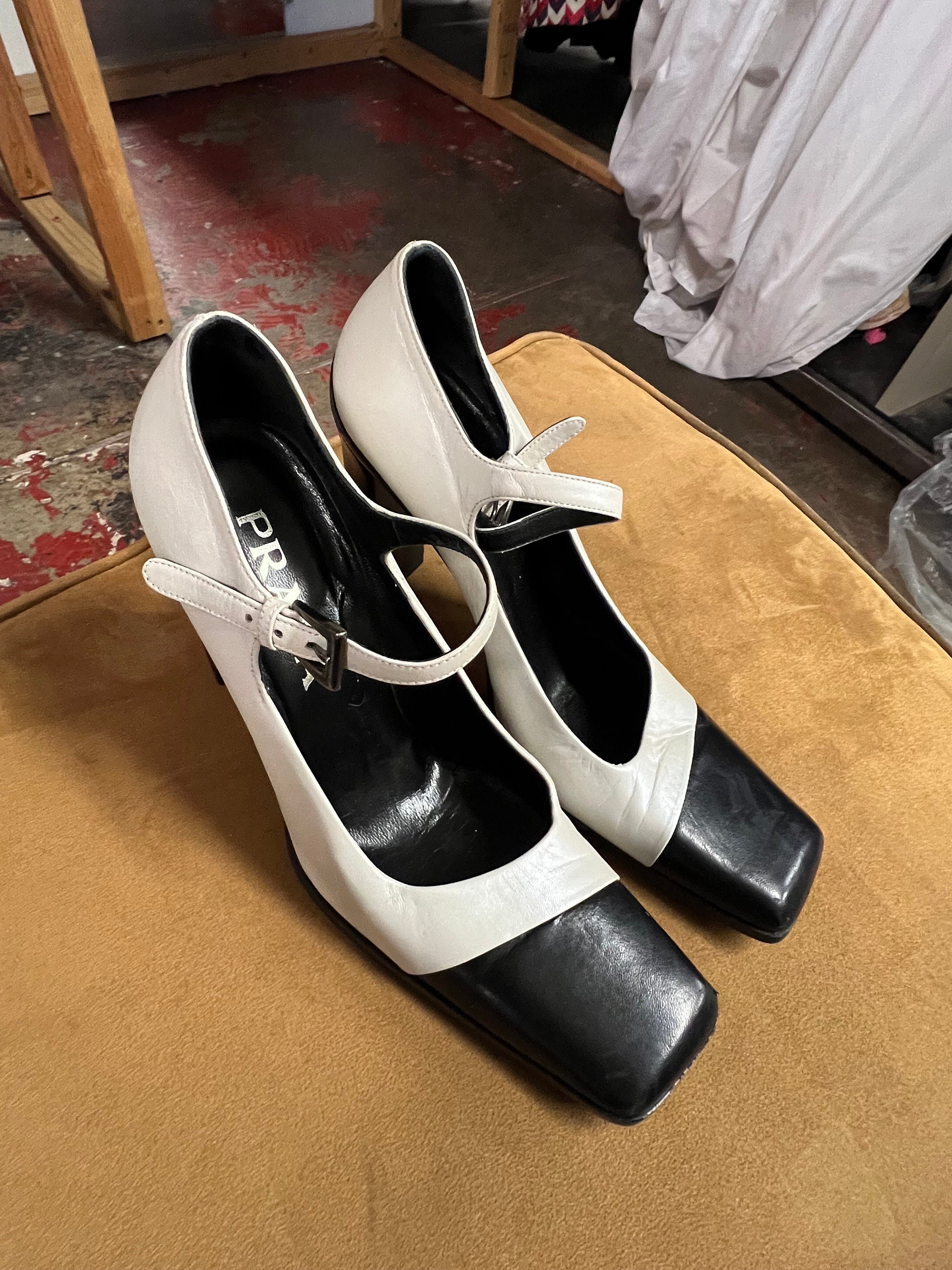Prada Mary Janes - Etsy Prada Mary Janes - Etsy