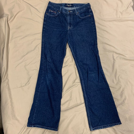 1990 Lei Bell Bottom Blue Jeans