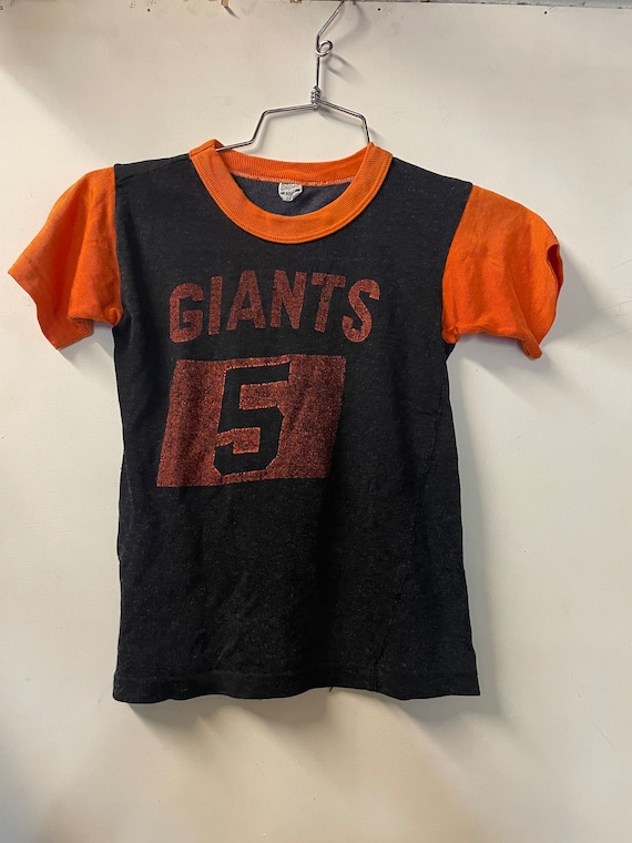 1970s Kids Giants Tshirt - image 1