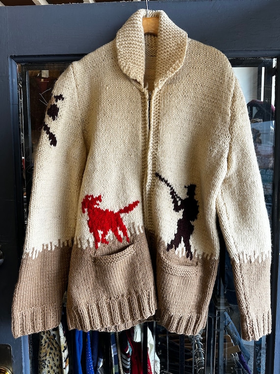 1950s Cowichan Wool Coat