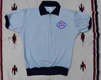Chemise Western Vintage Scully Homme - Bleu Grand Bleu, Idéale Pour Rodéo Ou Ranch